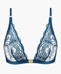 Vibes Soutien-gorge triangle bralette Bleu sarcelle foncé