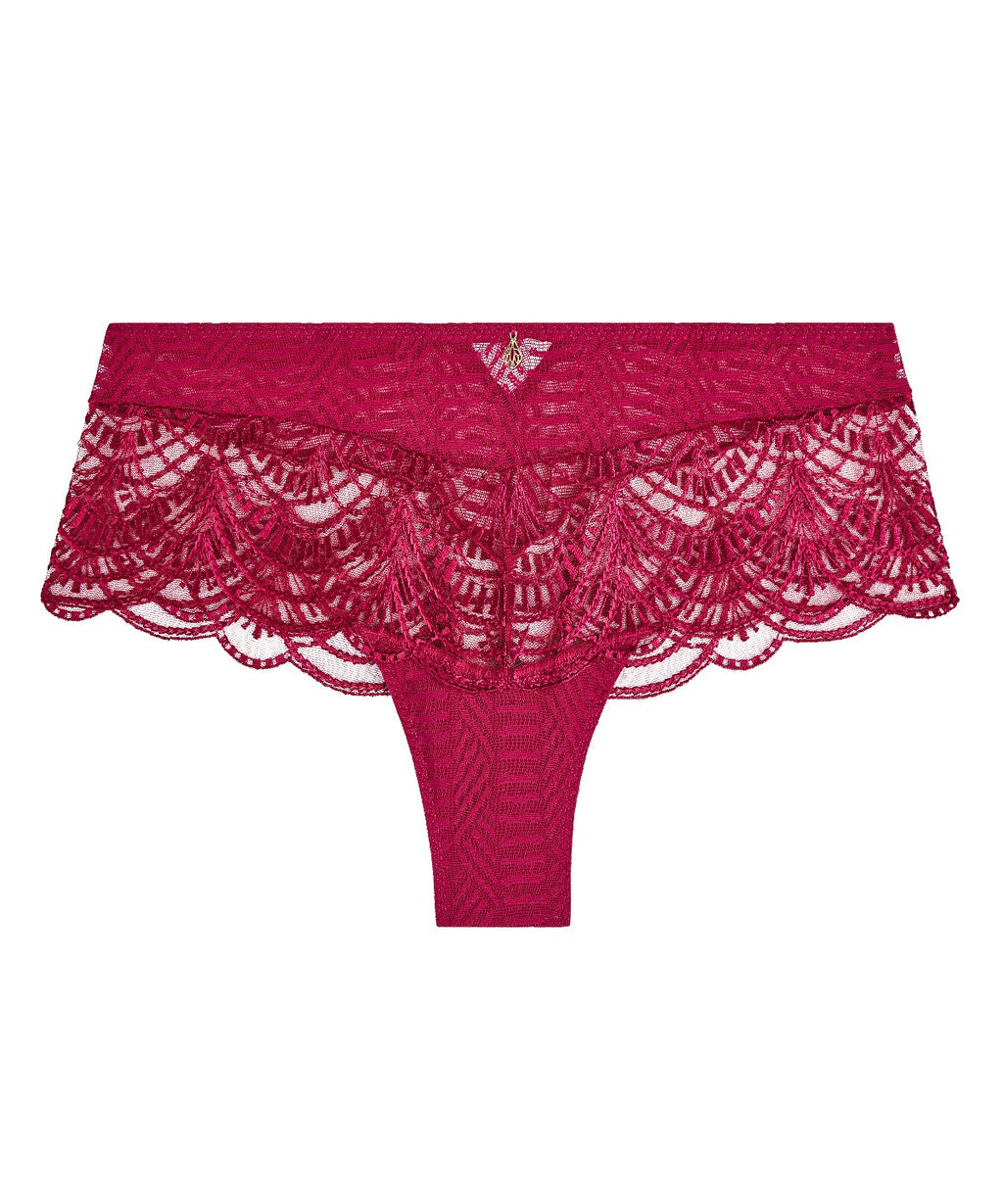 Vibes Shorty Rouge Love et Uni Bordeaux