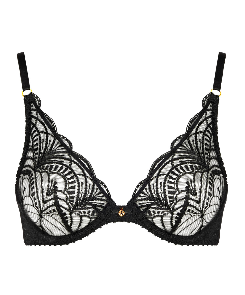 Vibes Soutien-gorge Triangle avec armatures Black
