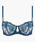 Vibes Soutien-gorge Corbeille à armatures Cyan Foncé