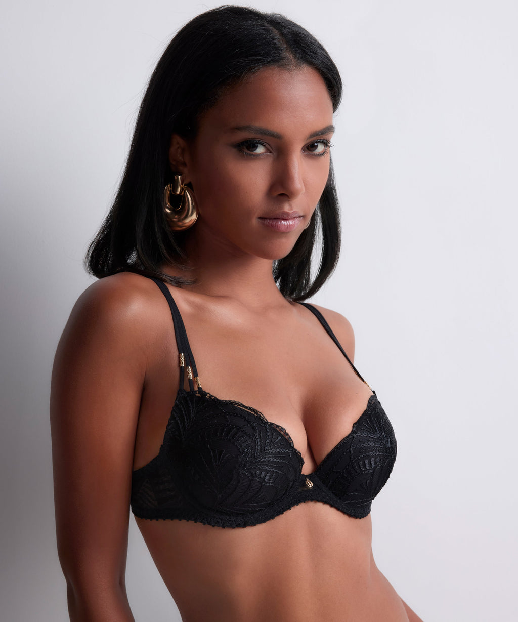 Vibes Soutien-gorge Push-up coques Black