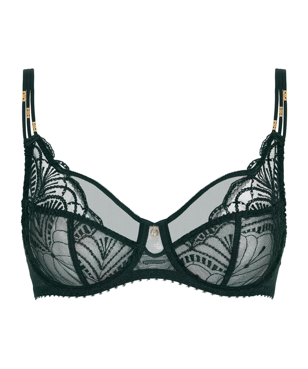 Vibes Soutien-gorge Emboîtant Foulard Mysterious Green