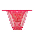 Culotte taille basse Pure Vibration Rose Éclatant