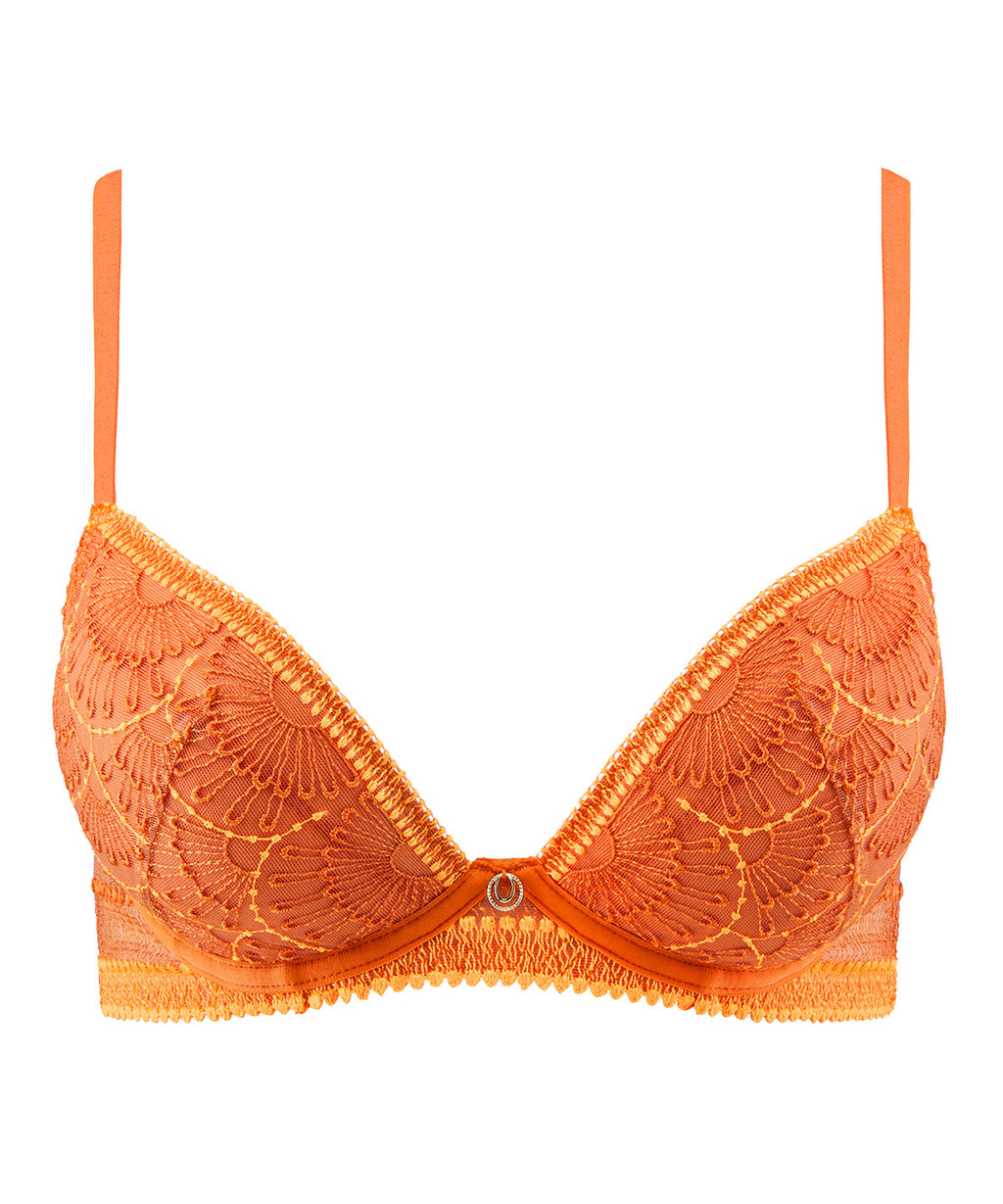 Pure Vibration Soutien-gorge Push-up coussinets Orange Pulp