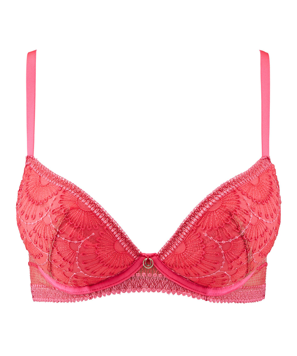 Pure Vibration Push-up Bra Pads Pink Flash