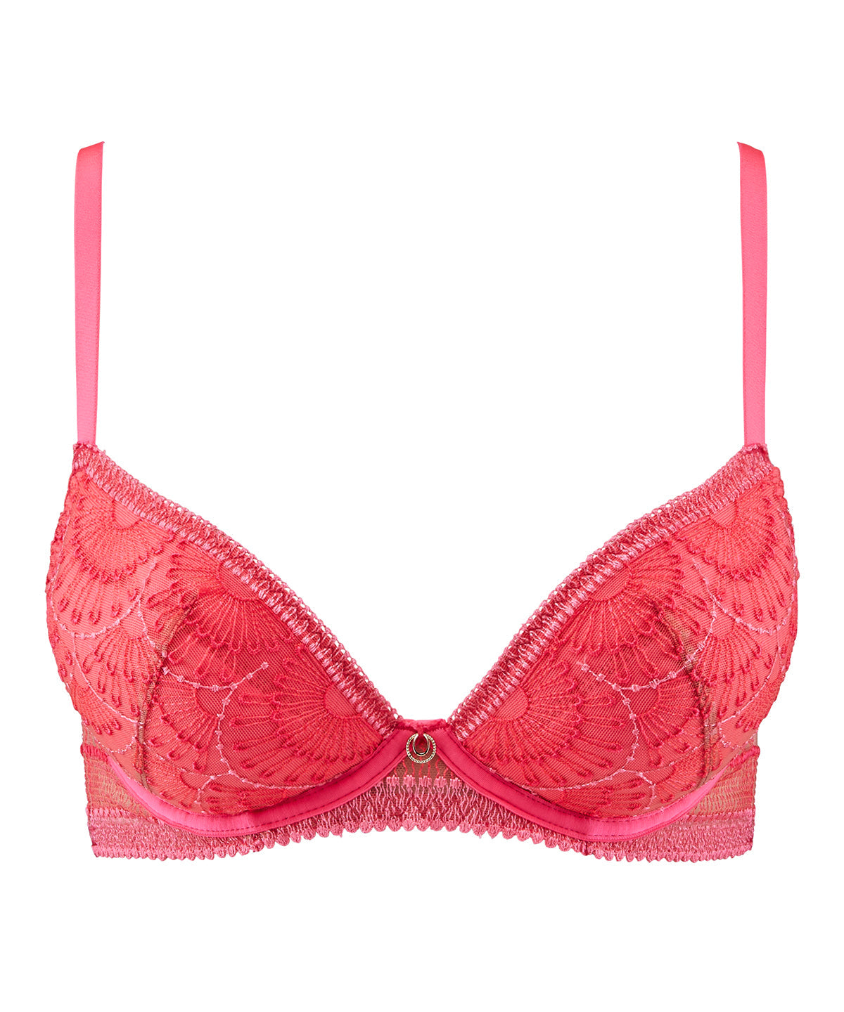 Pure Vibration Push-up Bra Pads Pink Flash