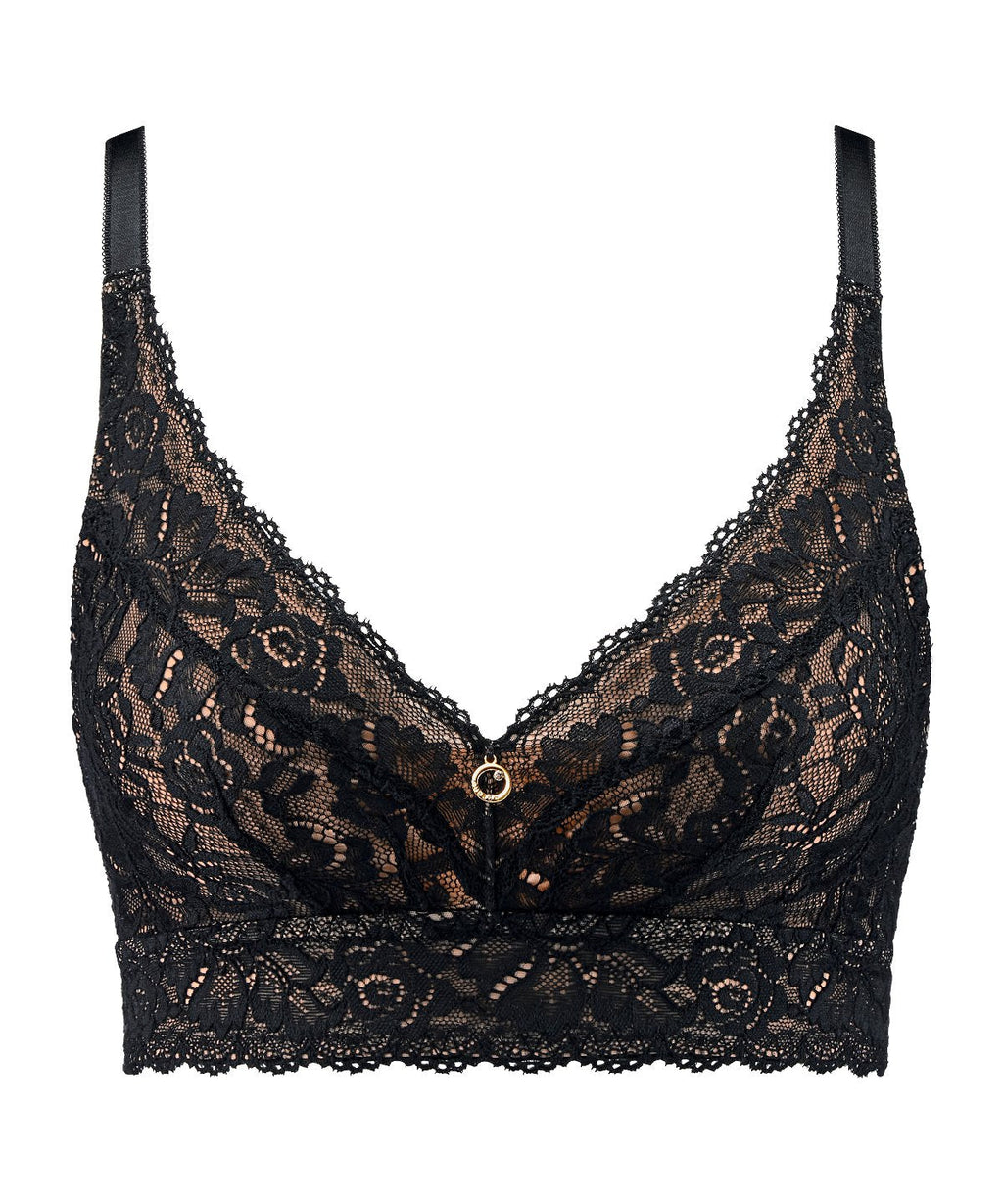 Rosessence Soutien-gorge bralette confort Noir