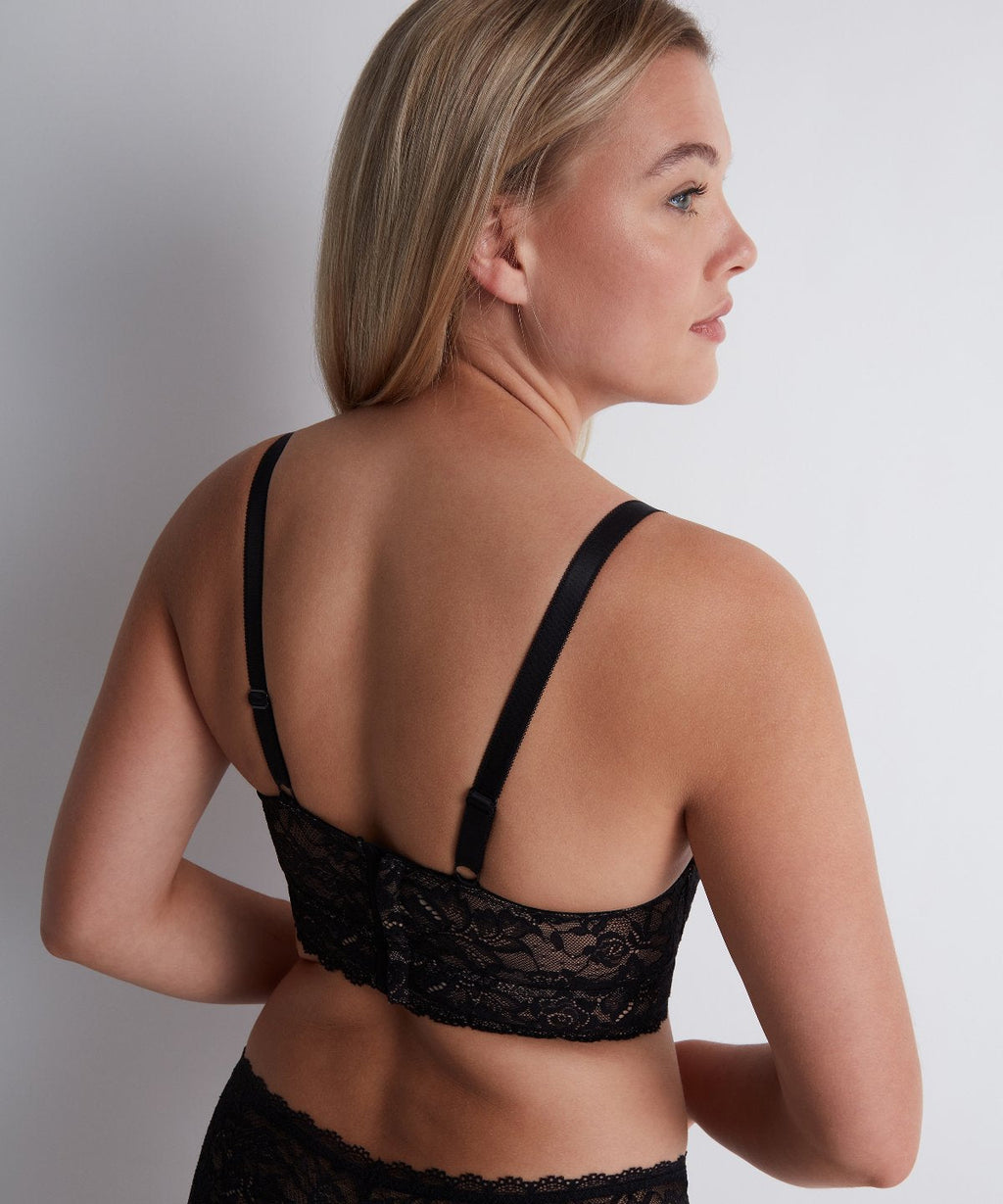 Rosessence Soutien-gorge bralette confort Noir