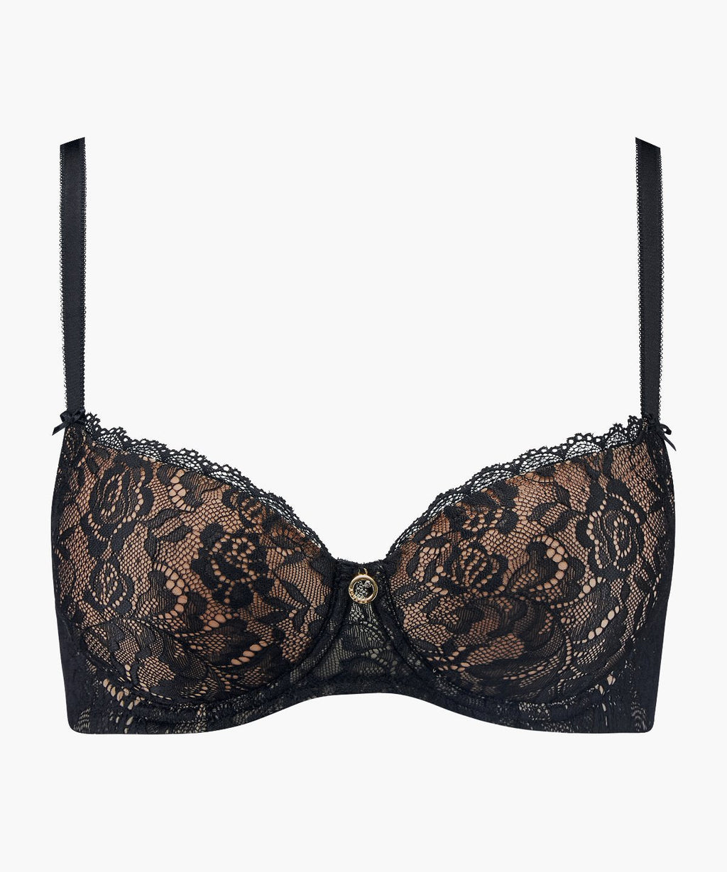 Rosessence Soutien-gorge Corbeille coques confort Black