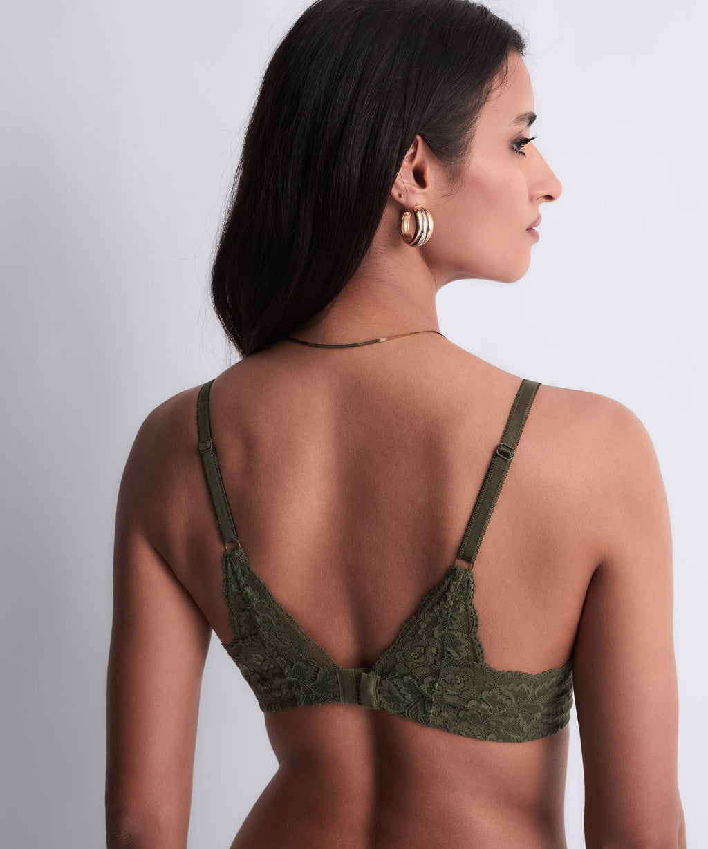 Rosessence Soutien-gorge Plunge foulard Moss