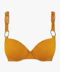 Gipsy Muse Haut de maillot de bain push-up à coques Saffron