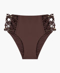 Gipsy Muse Bas de maillot de bain taille haute Henna