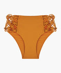 Gipsy Muse Bas de maillot de bain taille haute Saffron