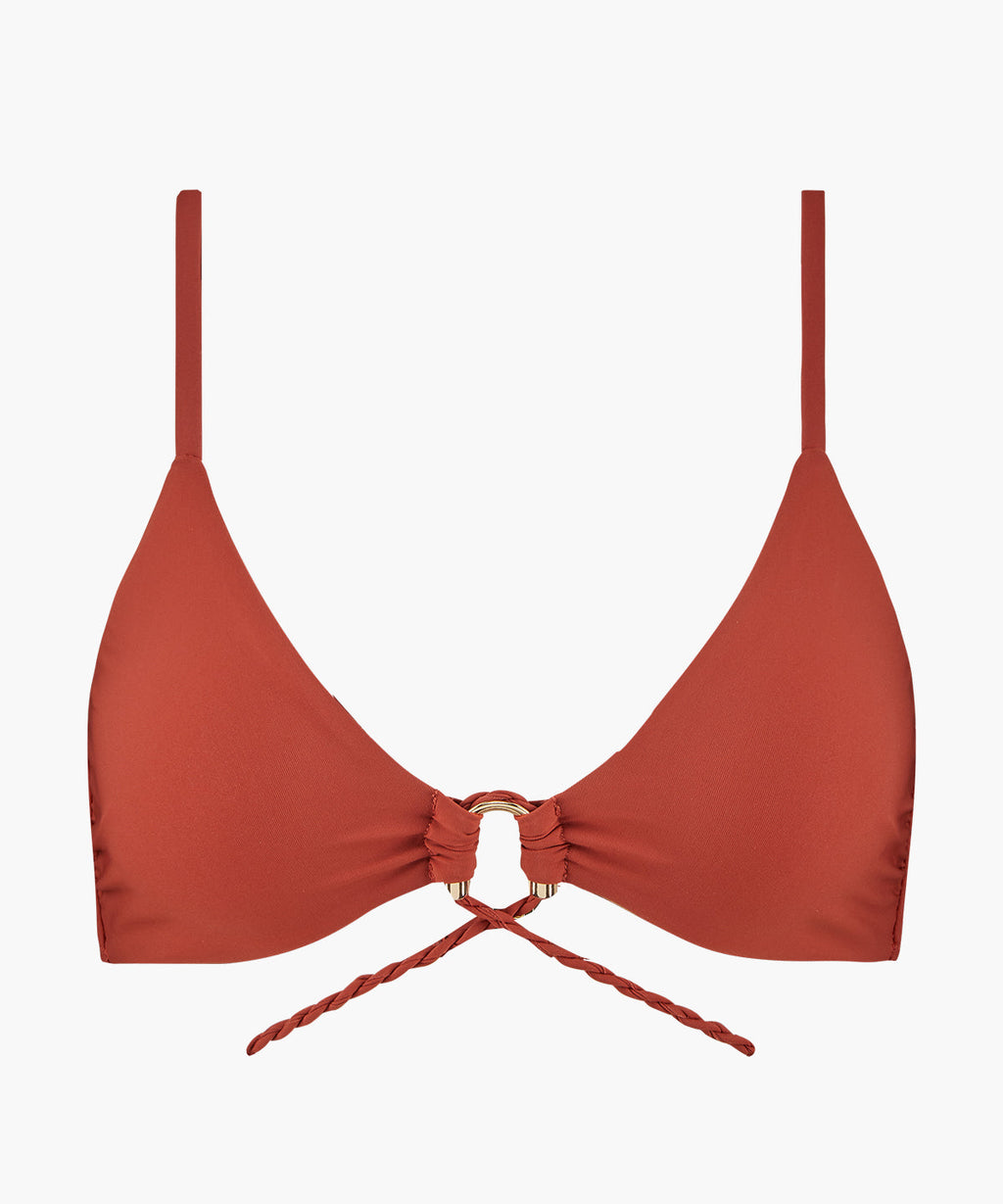 Summer Journey Haut de maillot de bain Triangle Clay