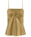 Midnight Whisper Top à fines bretelles Sublime Bronze
