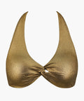 Sunlight Glow Haut de maillot de bain Triangle Antique Gold