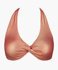 Sunlight Glow Haut de maillot de bain Triangle Cuivre