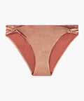 Sunlight Glow Brazilian Thong Bikini Bottom Copper