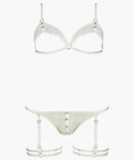 Hot Moon Coffret ensemble sexy en taille unique Opale