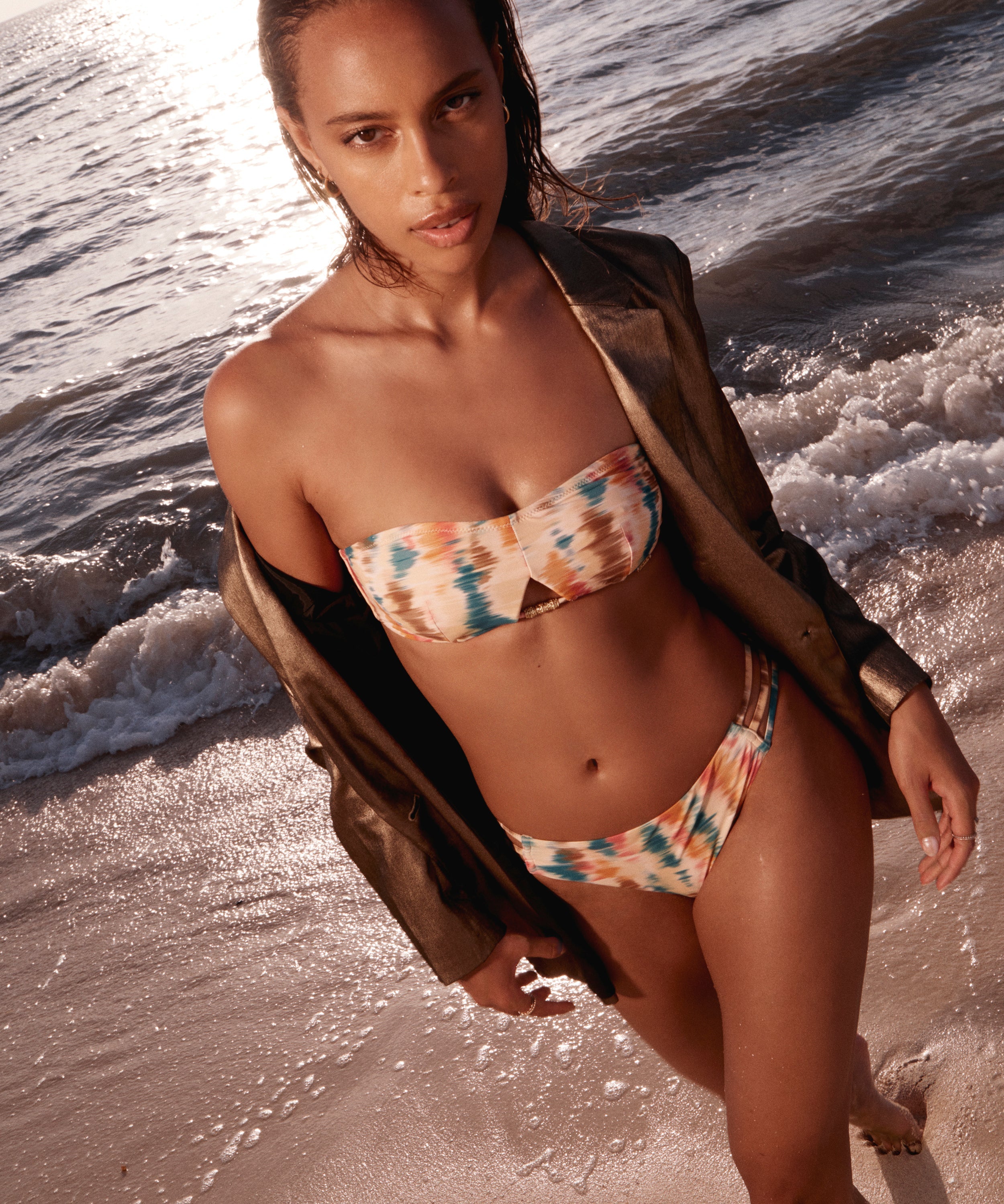 Mystic Soul Haut de maillot de bain Bandeau coques amovibles Seashell