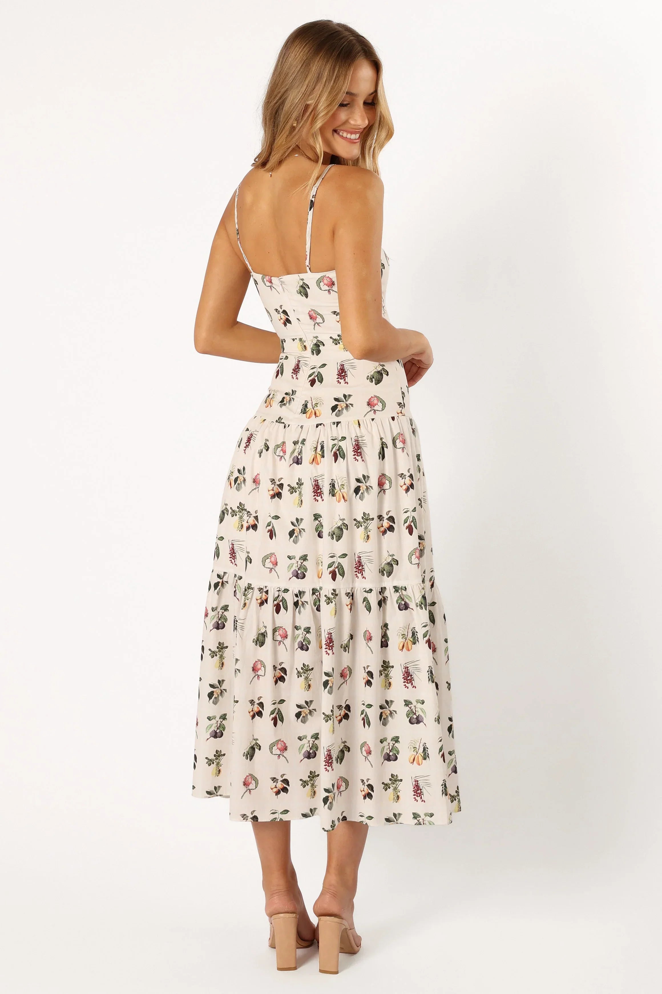 Robe midi Botanique - Fleurie