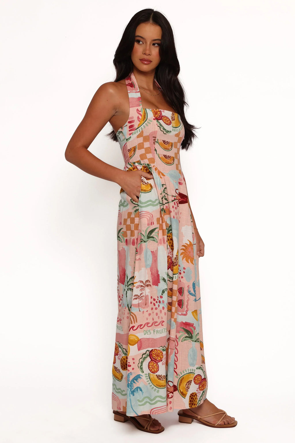 Robe Midi Kiera - Brume d'été