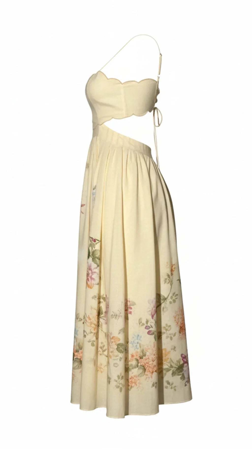 Elowen Floral Midi Dress