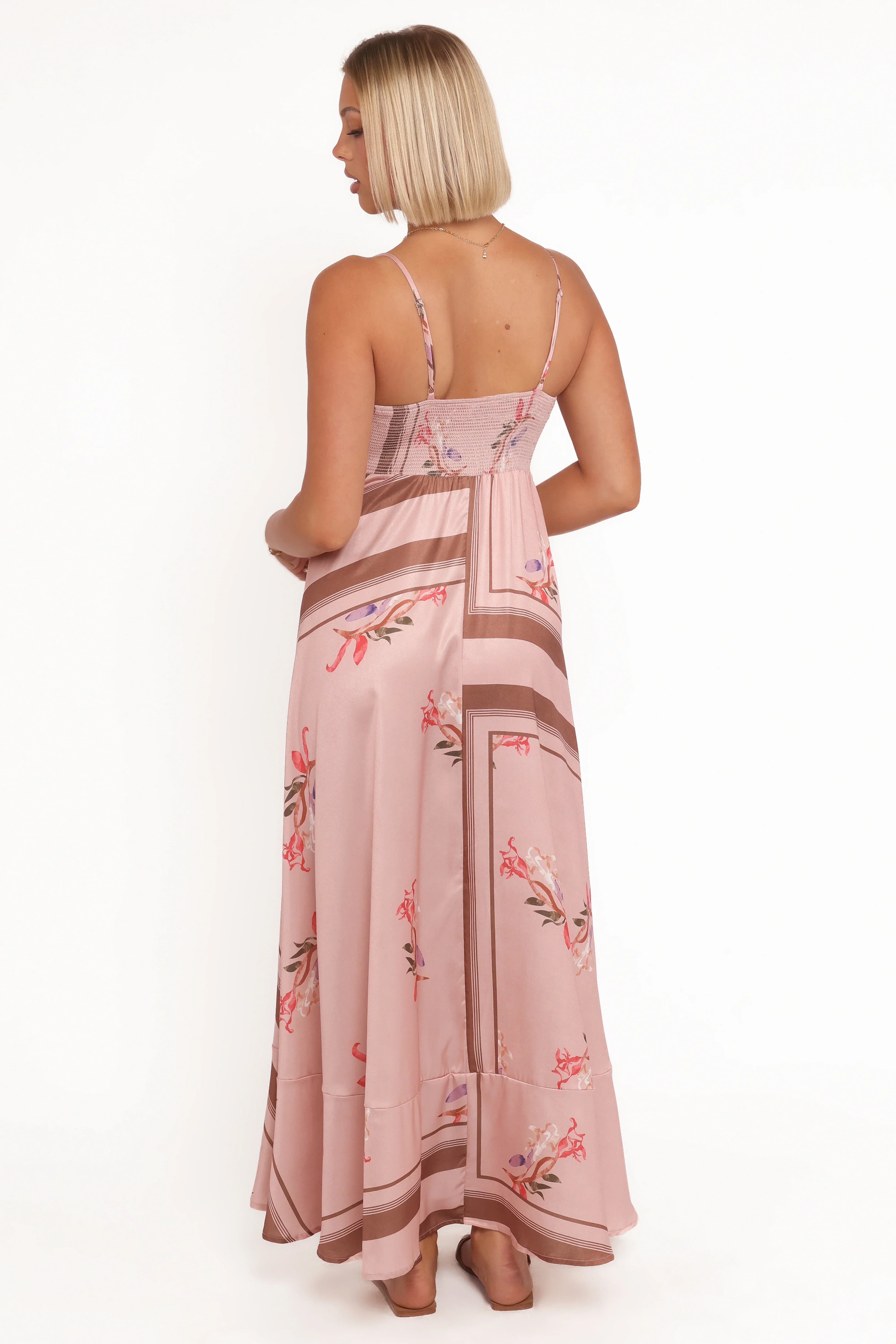 Elanor Maxi Dress - Pink Cocoa