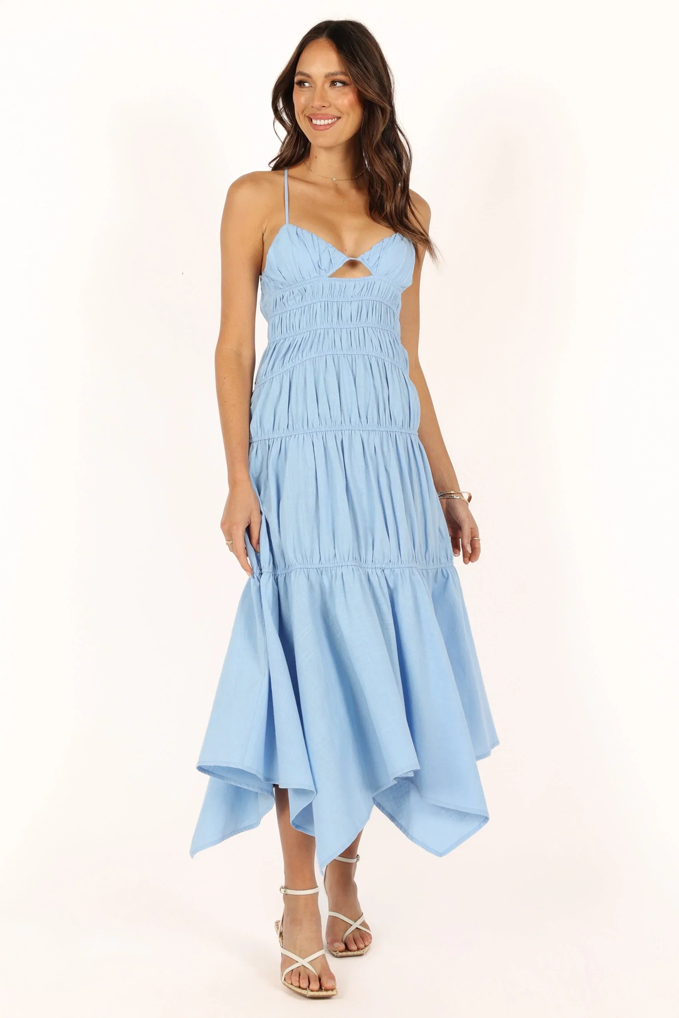 Robe Midi Riley - Bleue