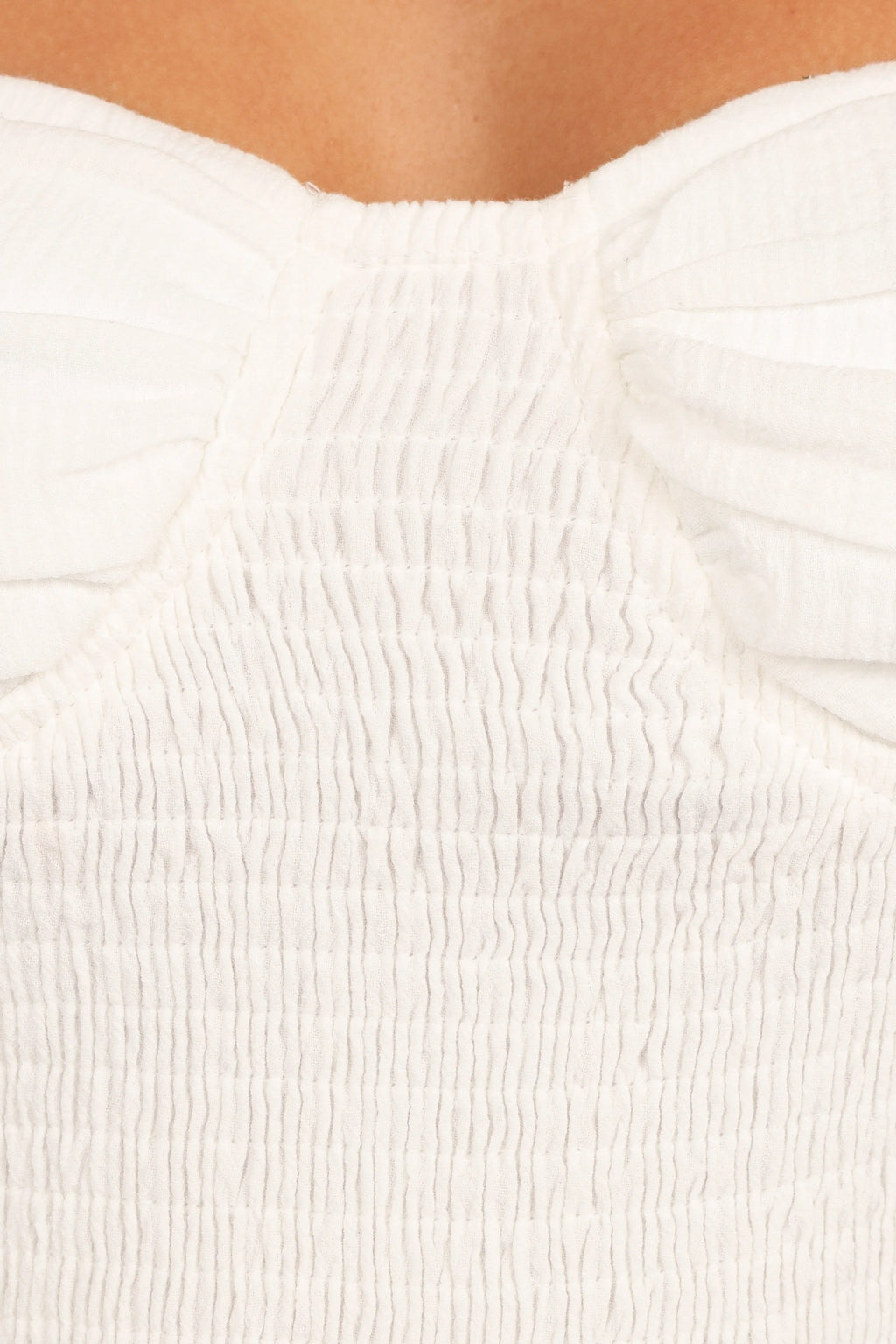 Robe mi-longue Webster – Blanc cassé