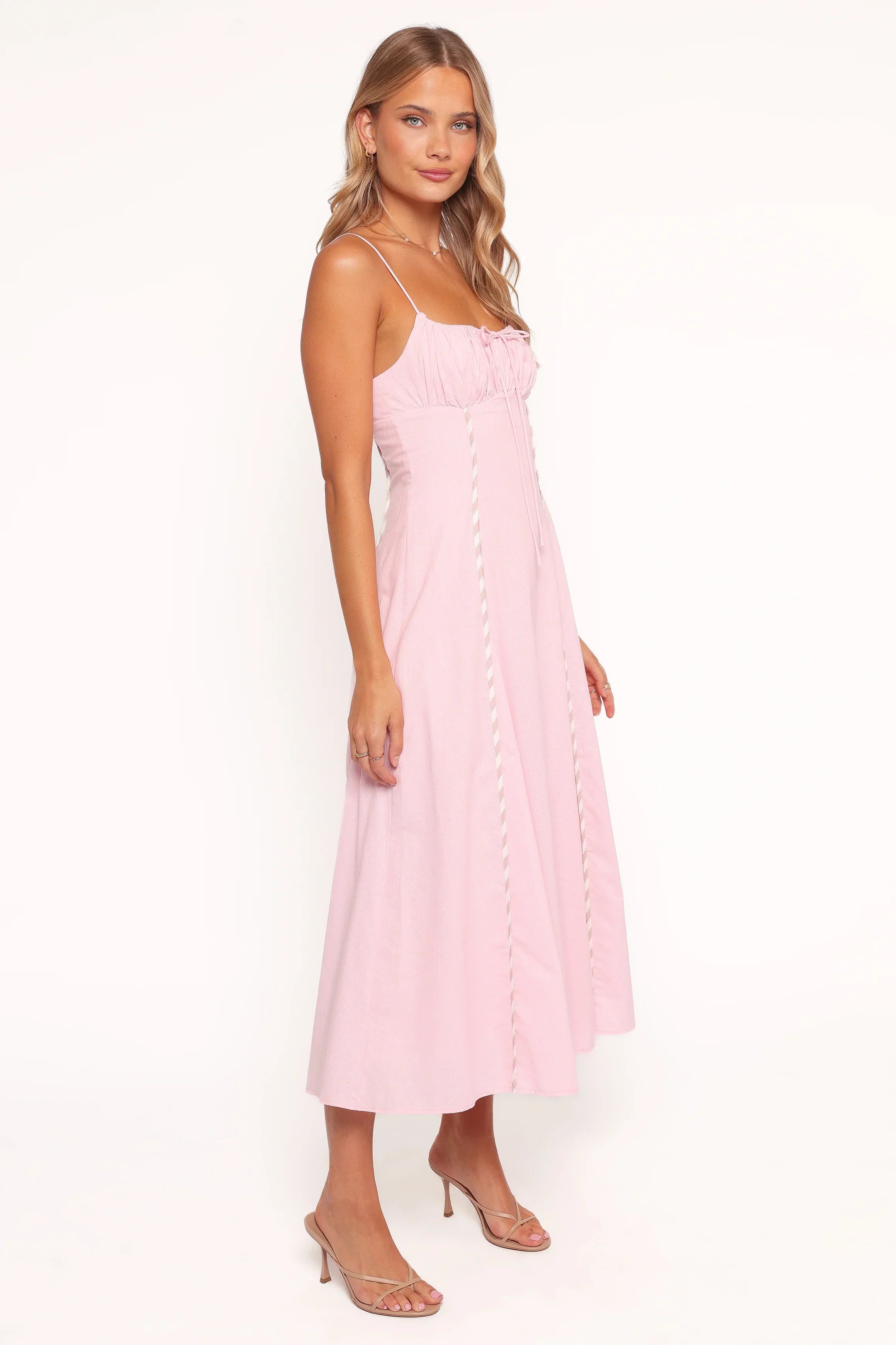 Robe midi Talyn - Rose