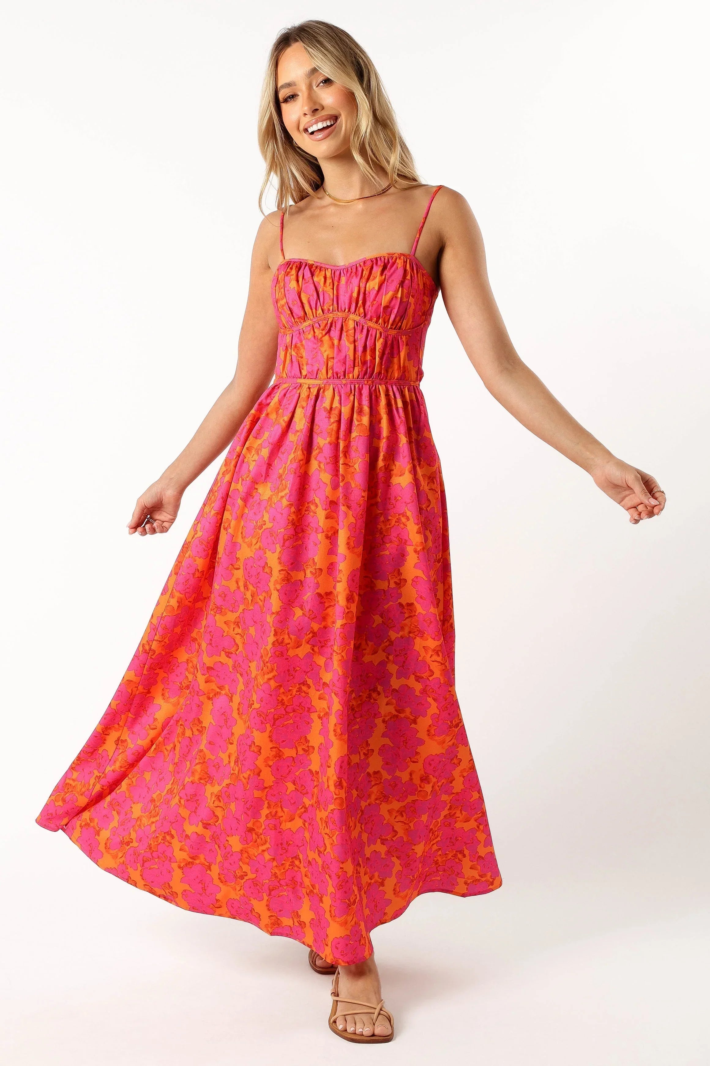 Robe midi évasée Kelani - Ambrosia