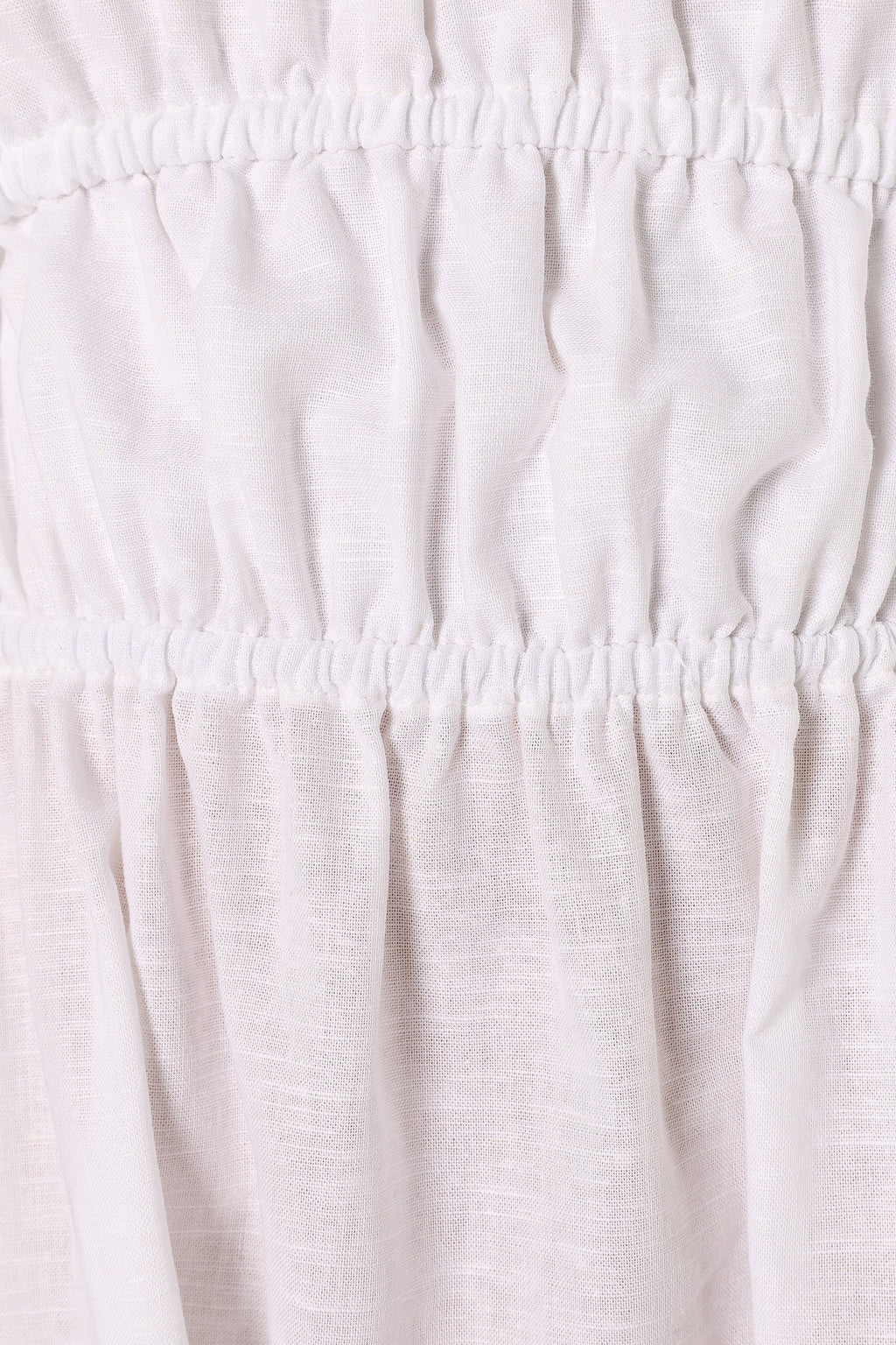 Robe longue épaules dénudées Sofia - Blanc