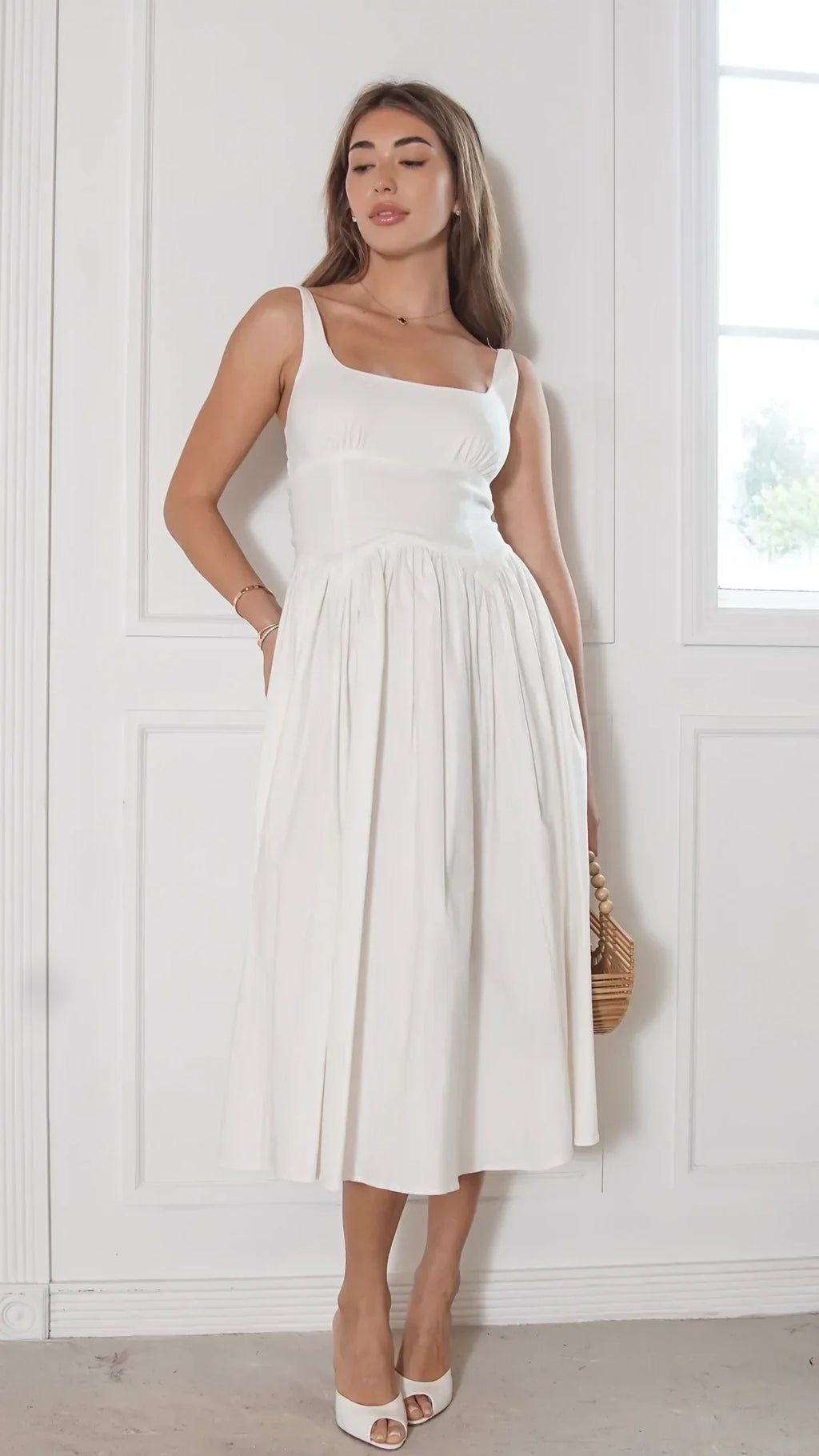 Robe midi Samantha