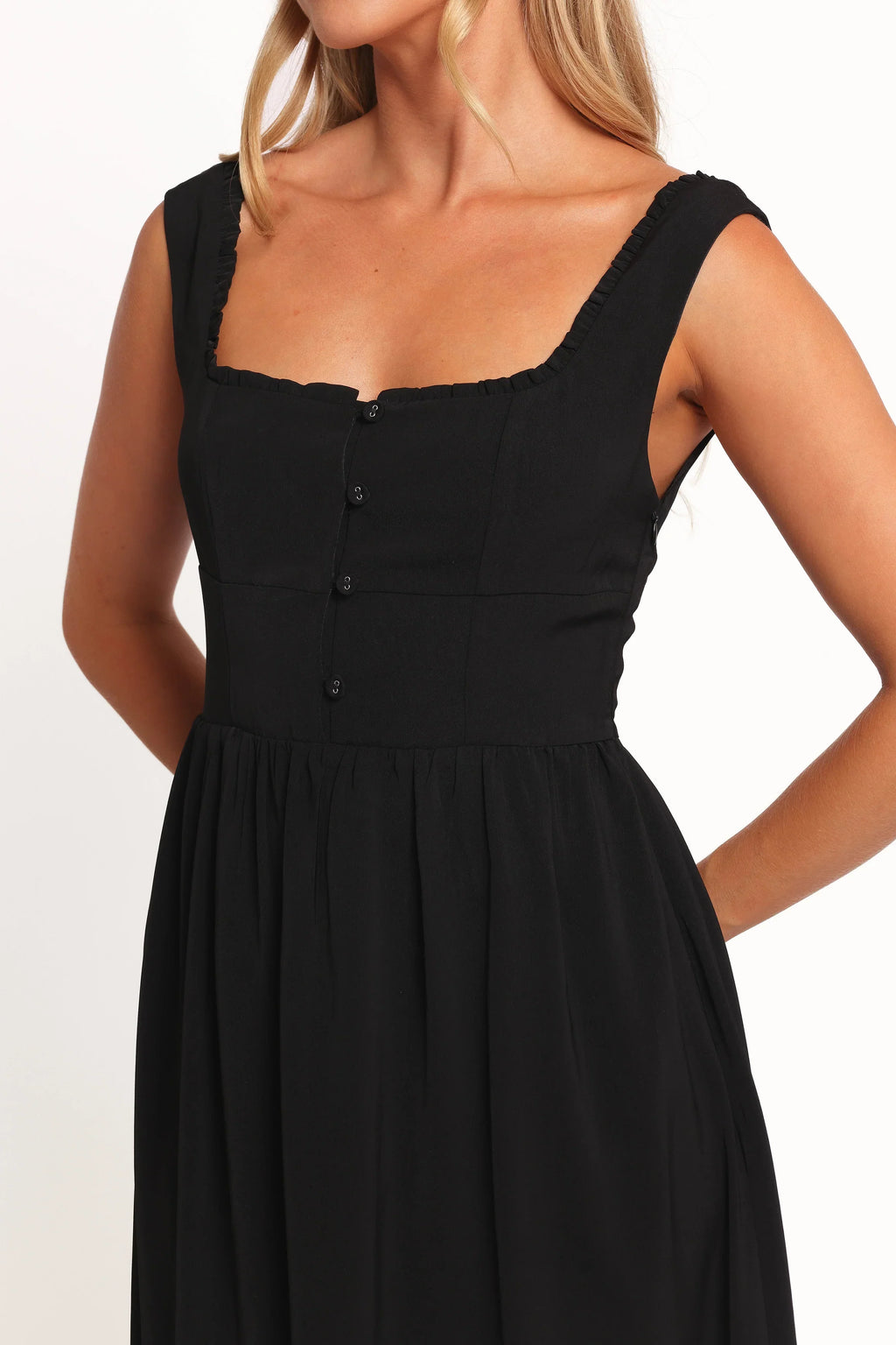 Robe Midi Melrose - Noir