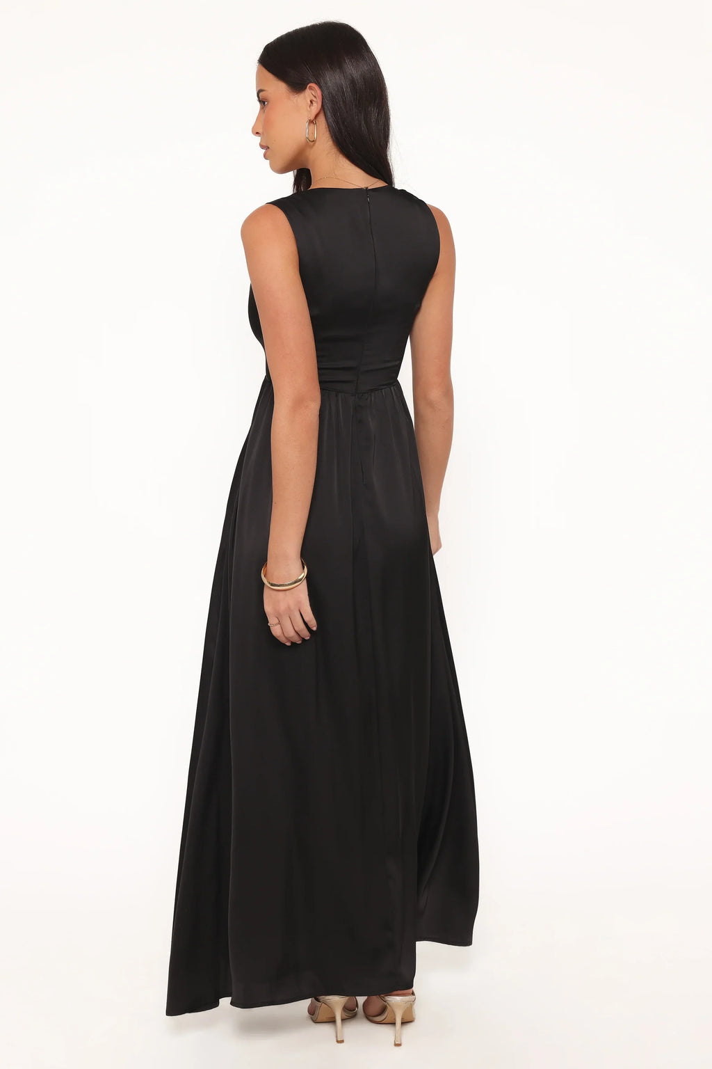 Robe longue Elania - Noire