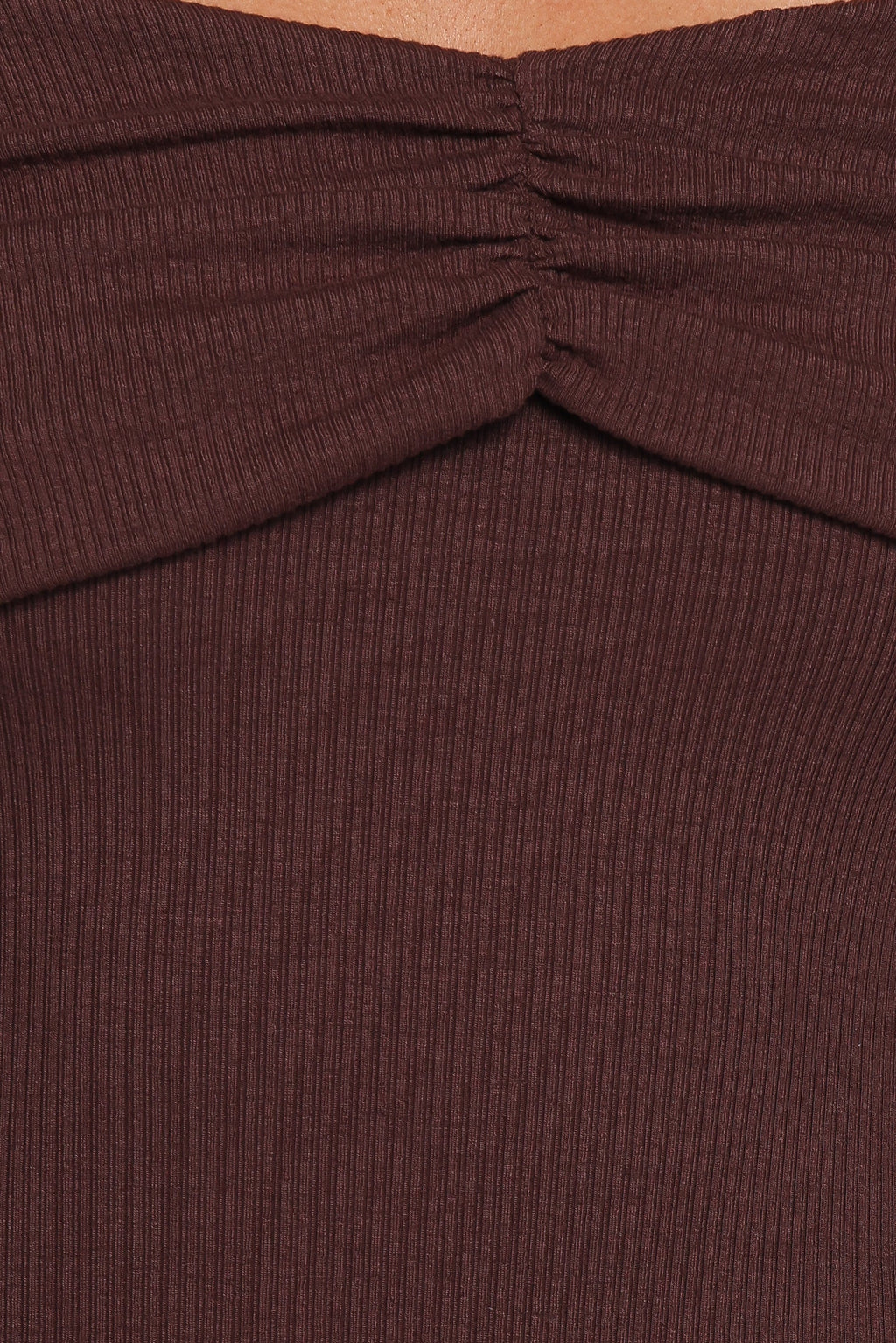 Robe Courte Danica - Marron Chocolat