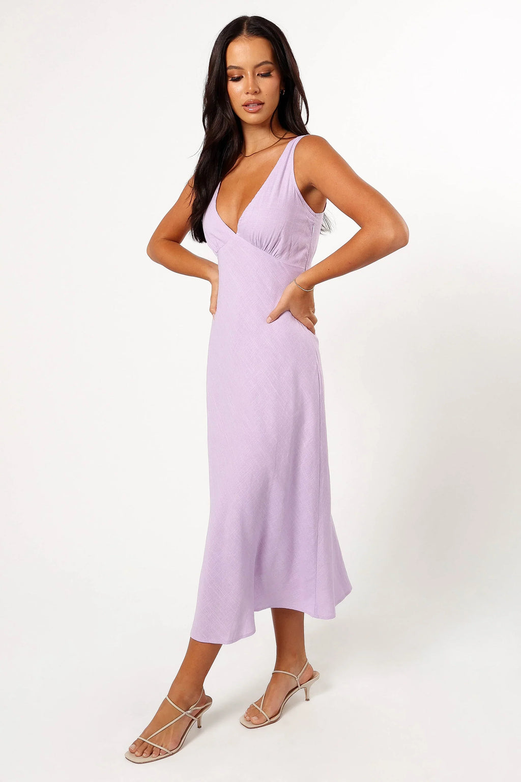 Robe midi Shyla - Lilas