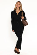 Robe longue Kadi - Noir