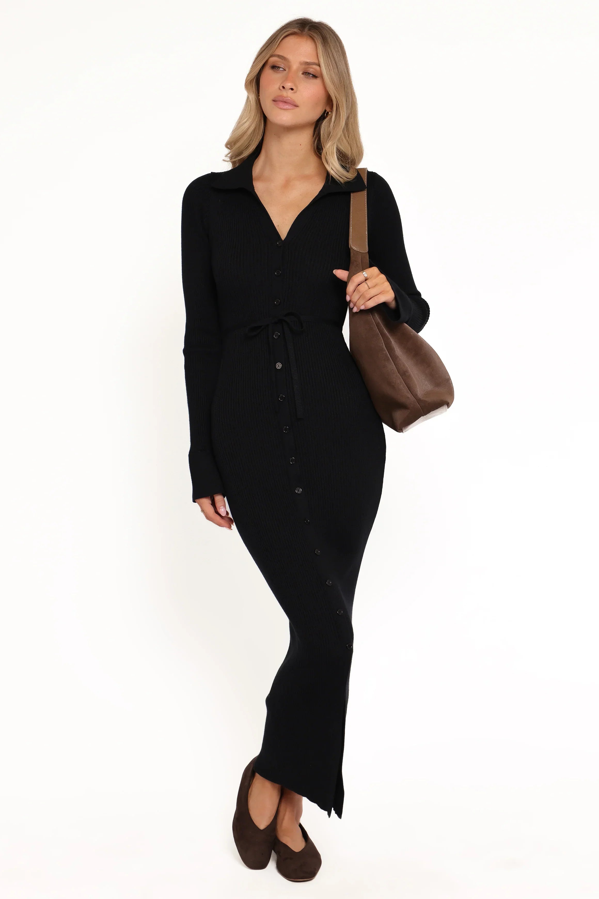 Robe longue Kadi - Noir
