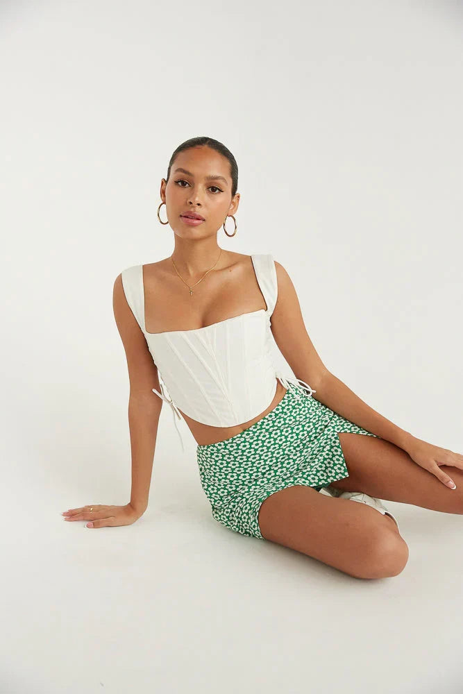 Haut court corset Kiko
