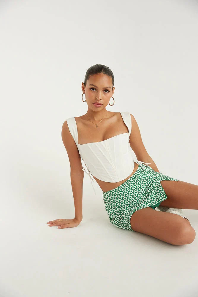 Haut court corset Kiko
