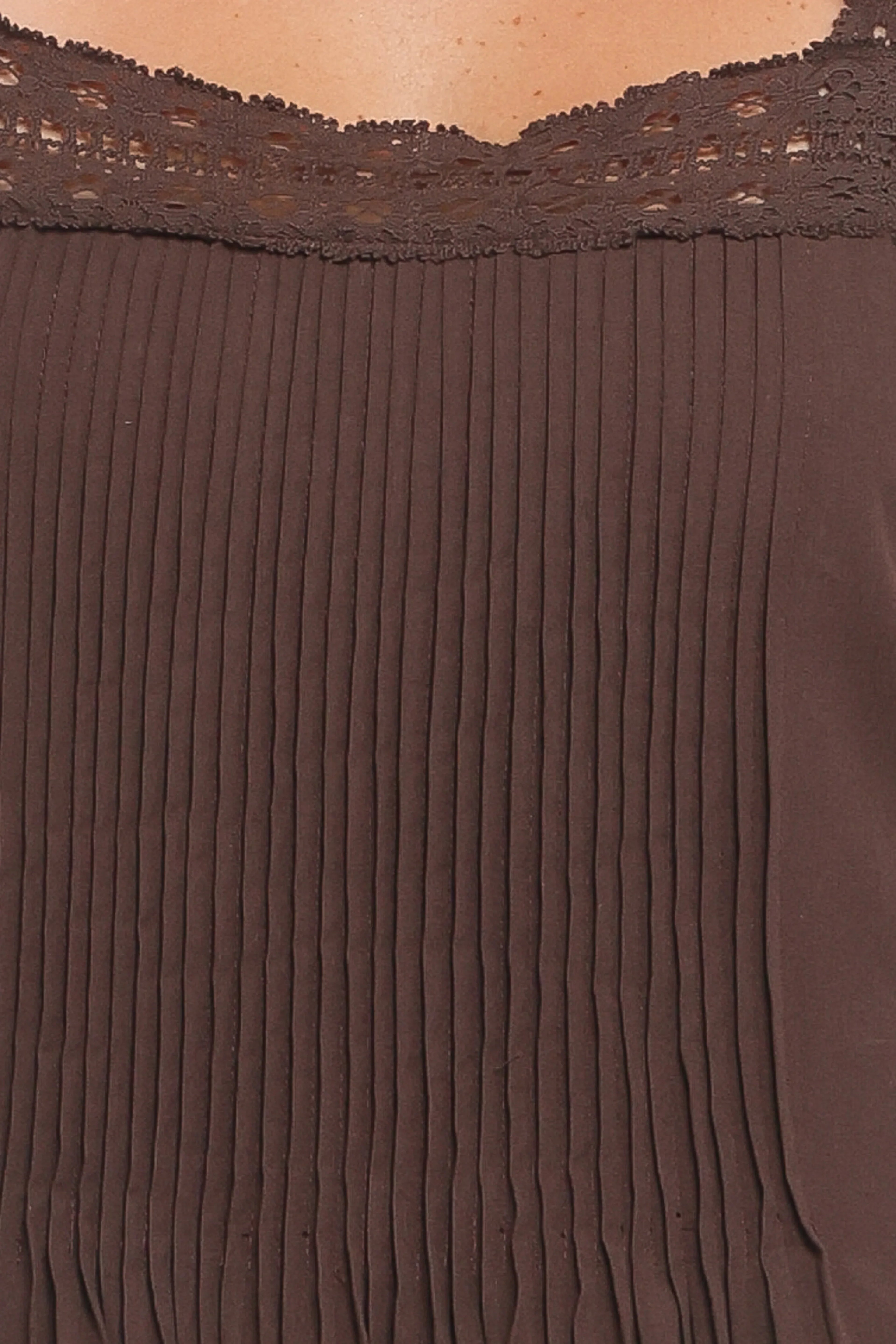 Alandra Maxi Dress - Brown