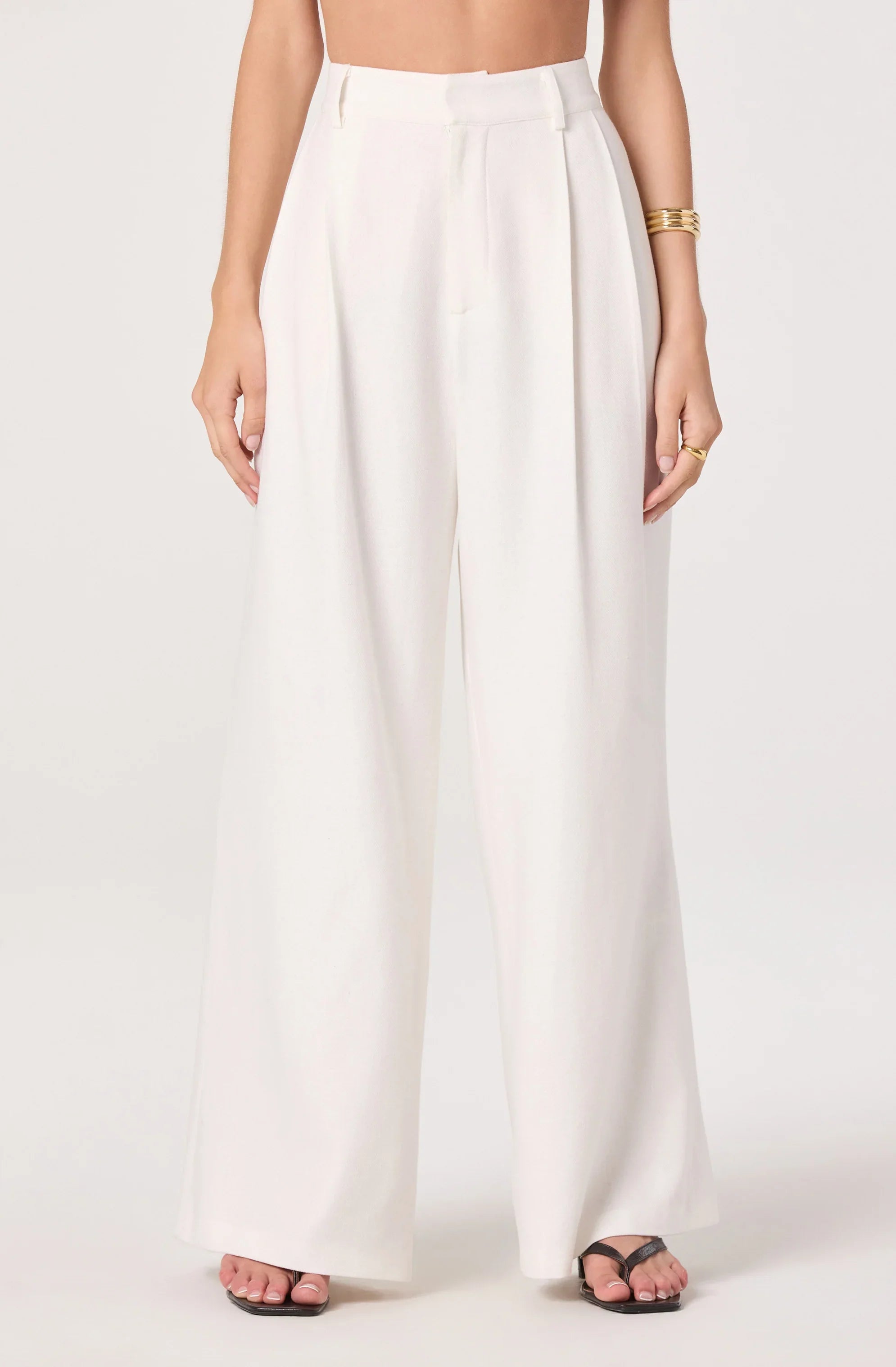 Talulla Wide-Leg Linen Pants