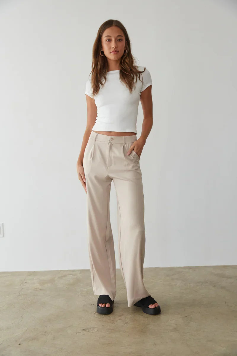 Pantalon large Lyna