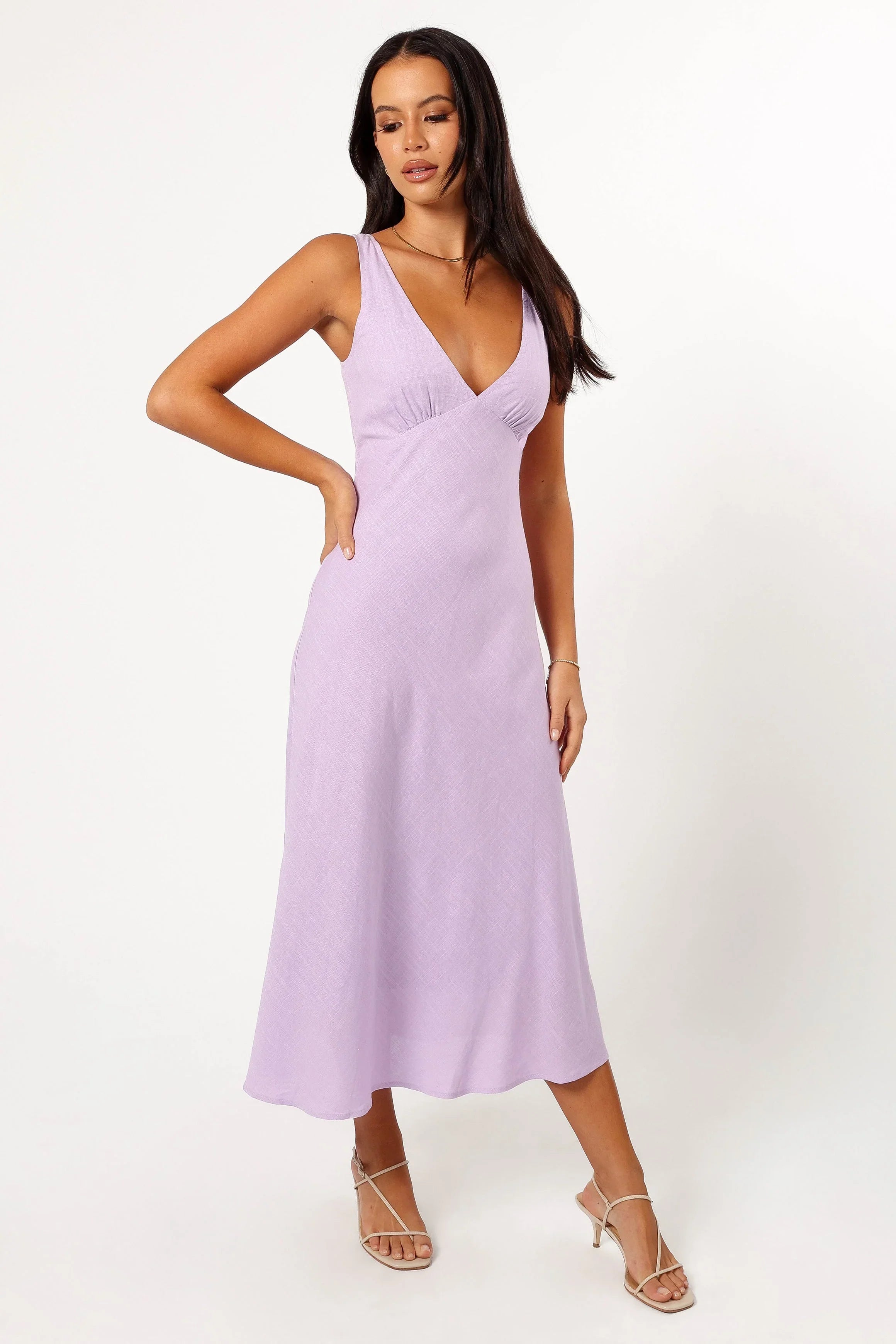 Robe midi Shyla - Lilas