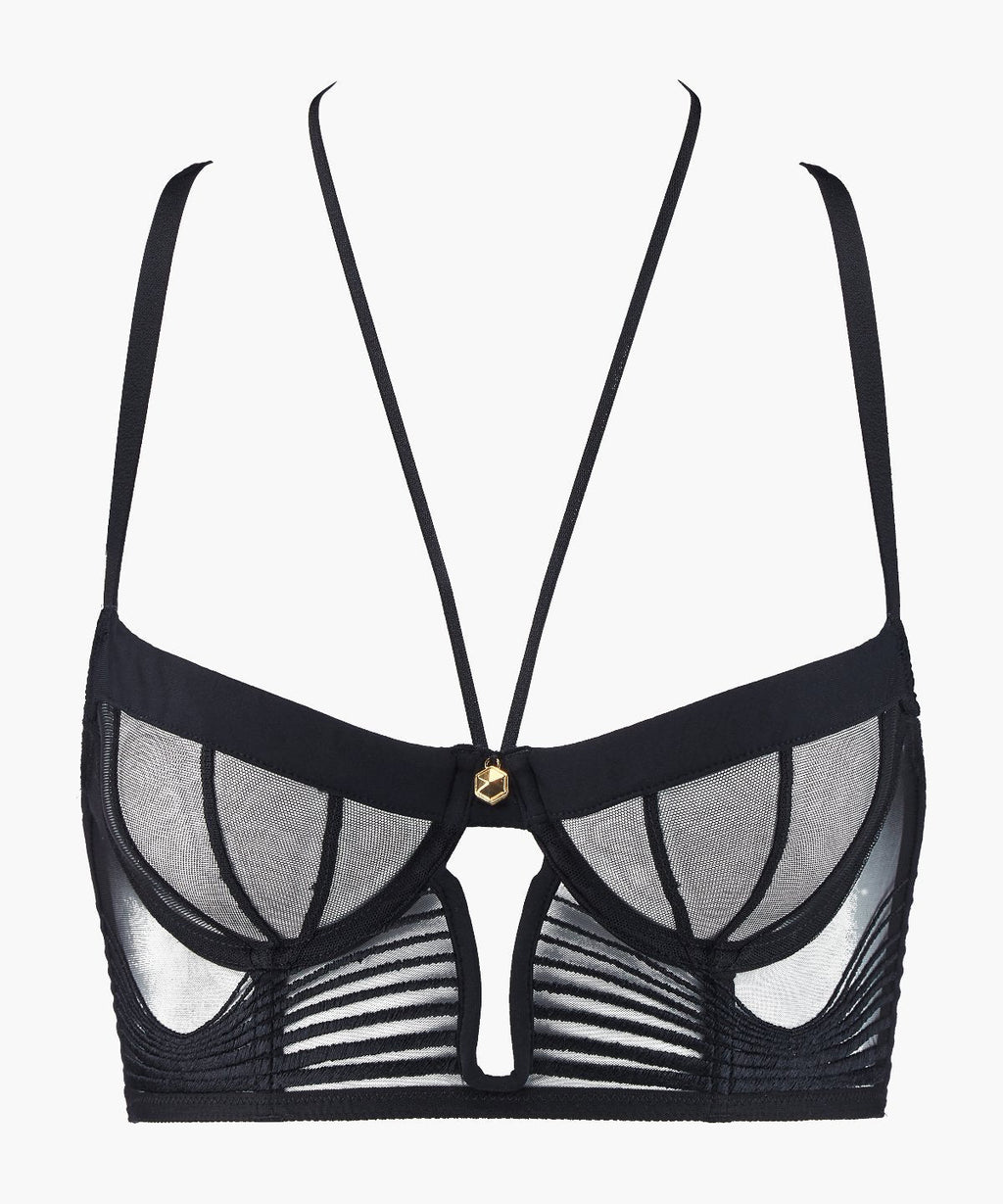Sumptuous Waves Bustier Smoky Attraction