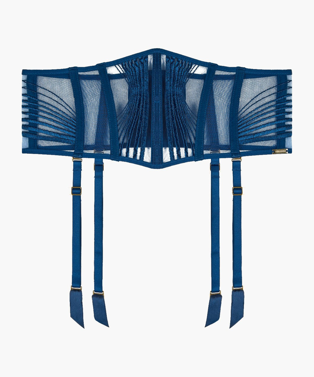 Sumptuous Waves Serre-taille Imperial Blue
