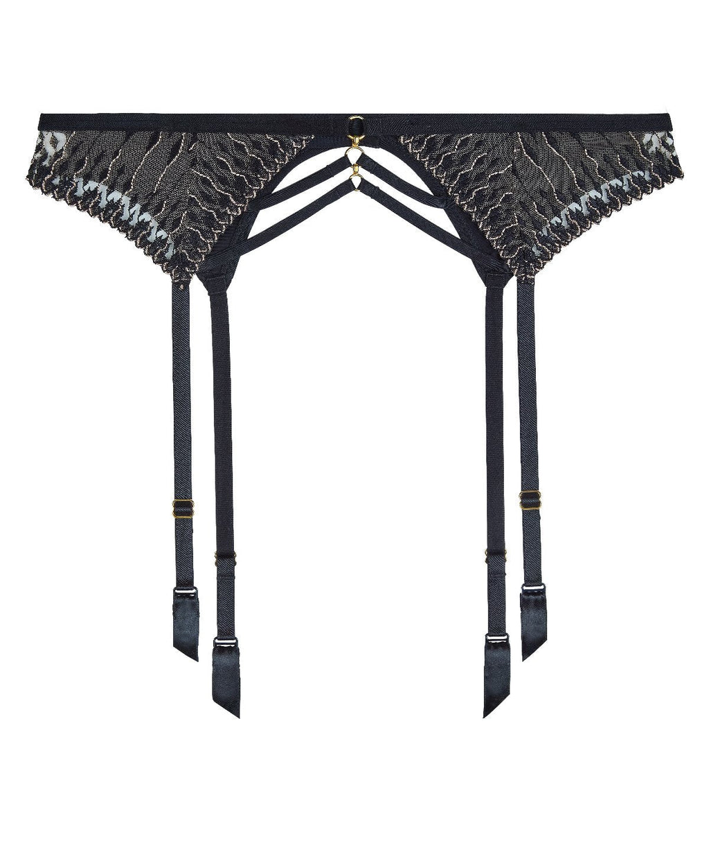 Voodoo Kiss Porte-jarretelles Millenium Black