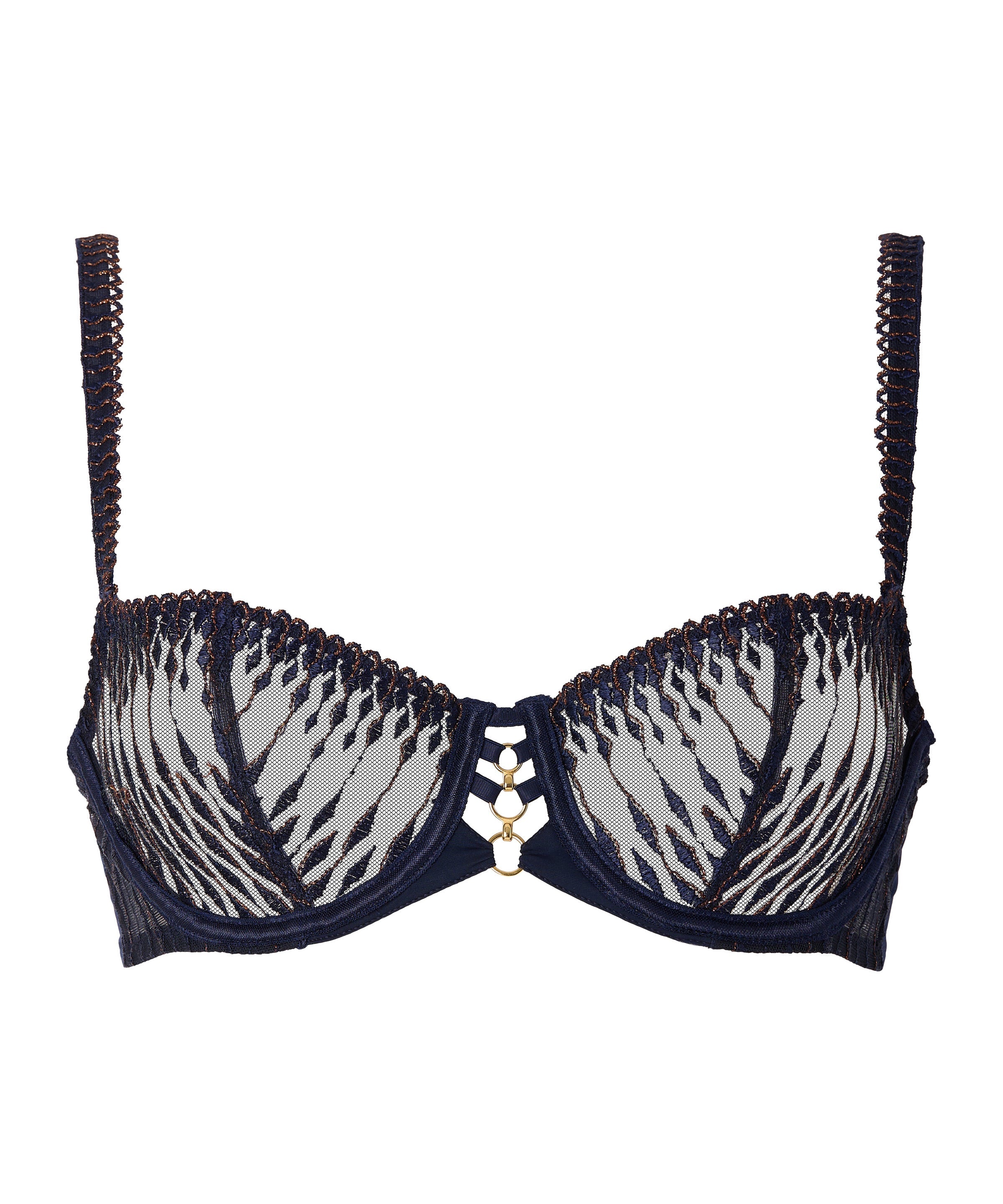 Voodoo Kiss Soutien-gorge Corbeille avec armatures Blue Moon